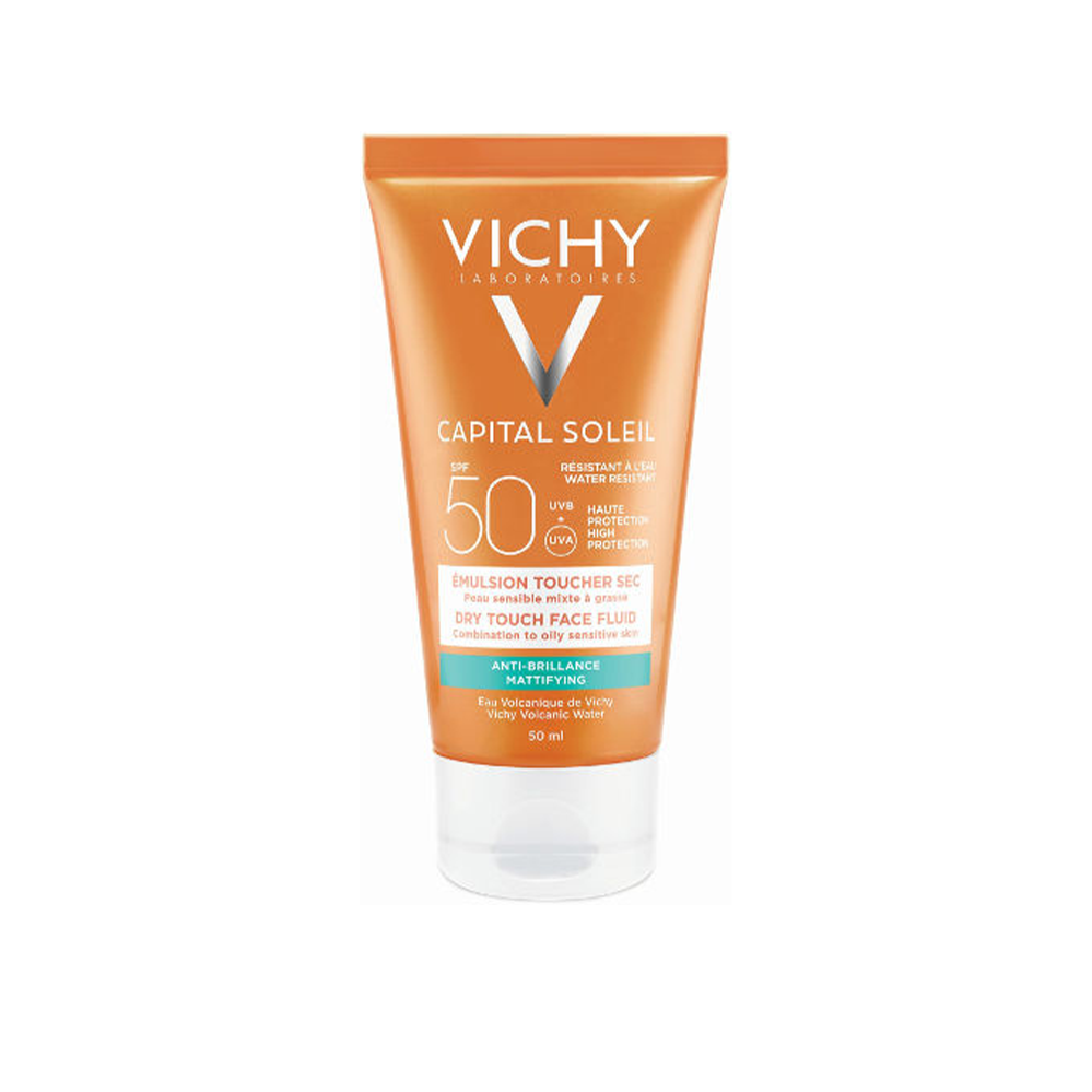 תחליב הגנה לפנים SPF50 לעור מעורב עד שמן