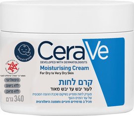 CERAVE קרם לחות לעור יבש עד יבש מאוד 340 גרם