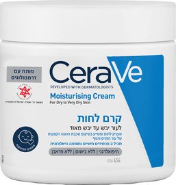 CERAVE קרם לחות לעור יבש עד יבש מאוד 454 גרם
