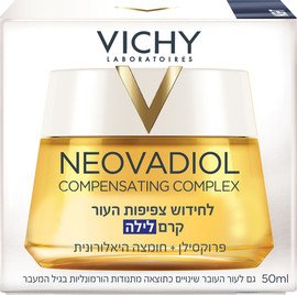 VICHY נאובדיול קומפלקס משלים קרם לילה למיצוק וחידוש צפיפות העור 50 מ"ל