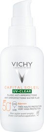 VICHY קפיטל סוליי יו וי קליר לעור שמן 40 מ"ל