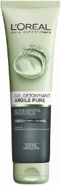 L'OREAL PARIS DERMO PURE CLAY תרחיץ פנים - שחור 150 מ"ל