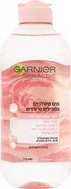 GARNIER MICELLAR מי מיסלריים עם מי ורדים 400 מ"ל