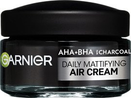 GARNIER SKIN ACTIVE קרם לחות פחם למראה מאט והפחתת ברק שומני 3ב-1 50 מ"ל