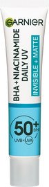 GARNIER PURE ACTIVE תחליב לחות UV ניאצינאמיד SPF50 40 מ"ל