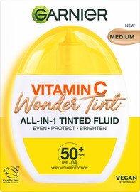 GARNIER VITAMIN C WONDER TINT תחליב עם גוון מדיום +SPF50 40 מ"ל