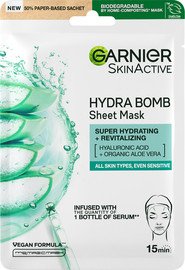 GARNIER PURE ACTIVE מסכת בד חד פעמית חומצה סליצילית 23 גרם